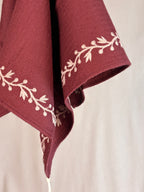 Foulard Lana Bordeaux