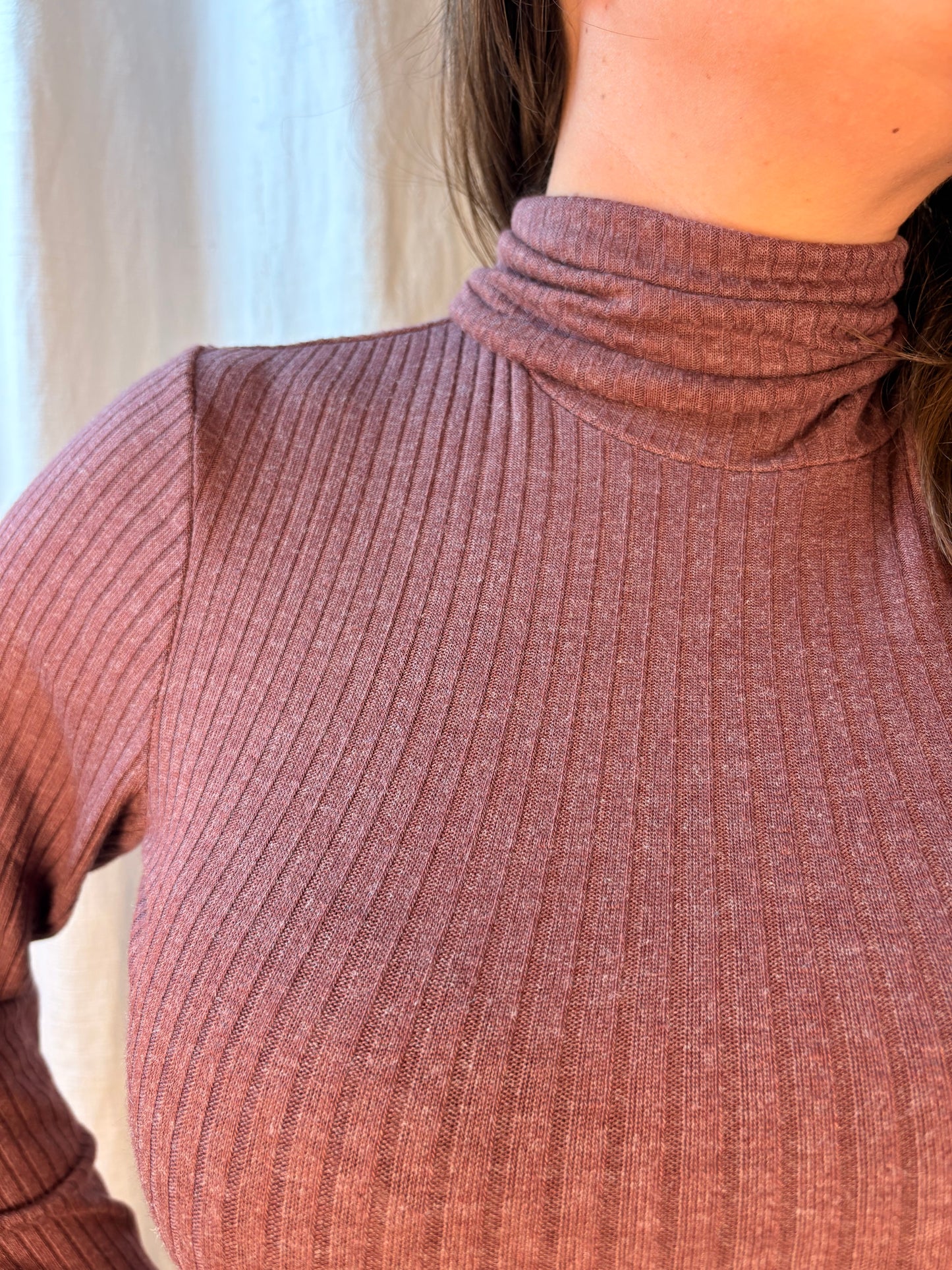 collo alto costine purple