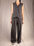 pantalone palazzo brown