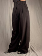 pantalone palazzo brown
