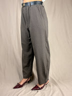 panta sartoriale micro check