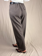 panta sartoriale micro check