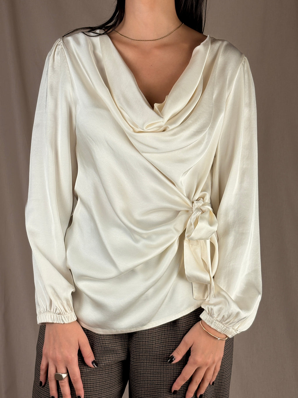 Camicia fiocco