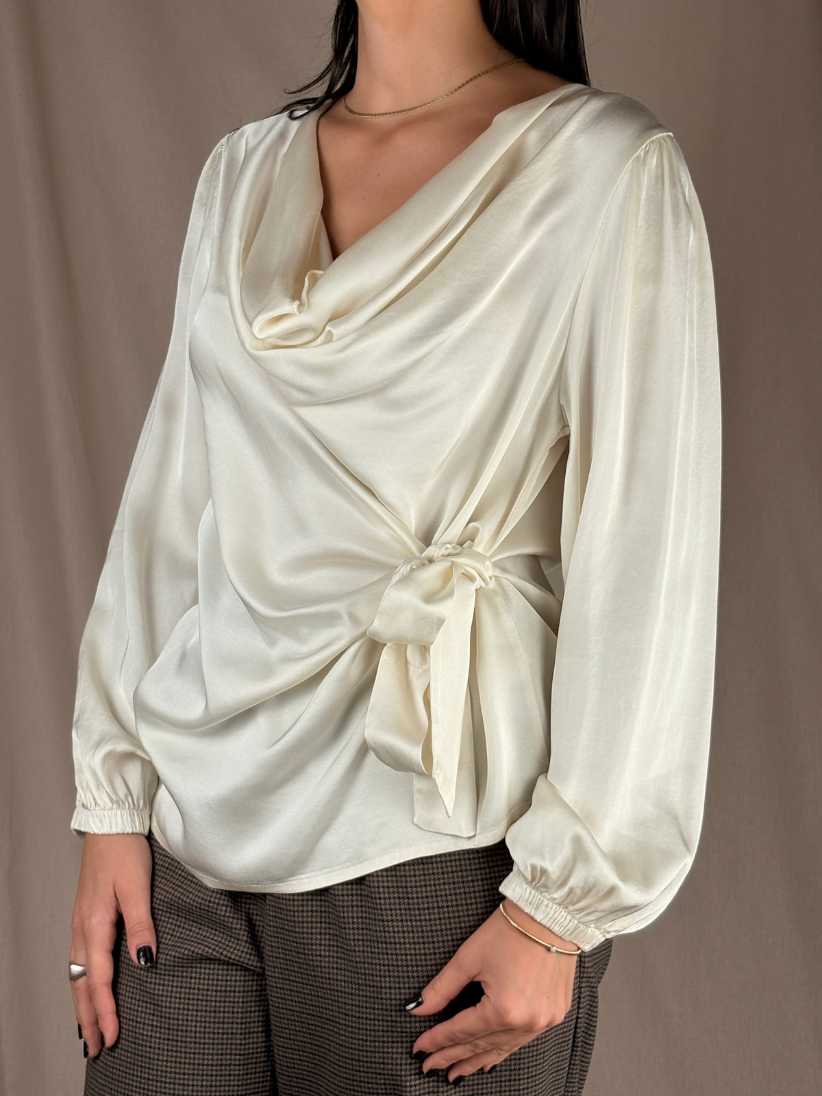Camicia fiocco