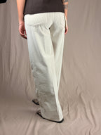 Panta velluto white