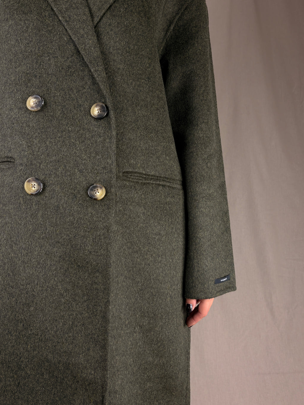 Cappotto wool garment