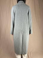 Cappotto spigato grigio