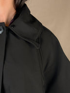 cappa collo in eco pelliccia