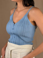 Top in Maglia Carta Zucchero