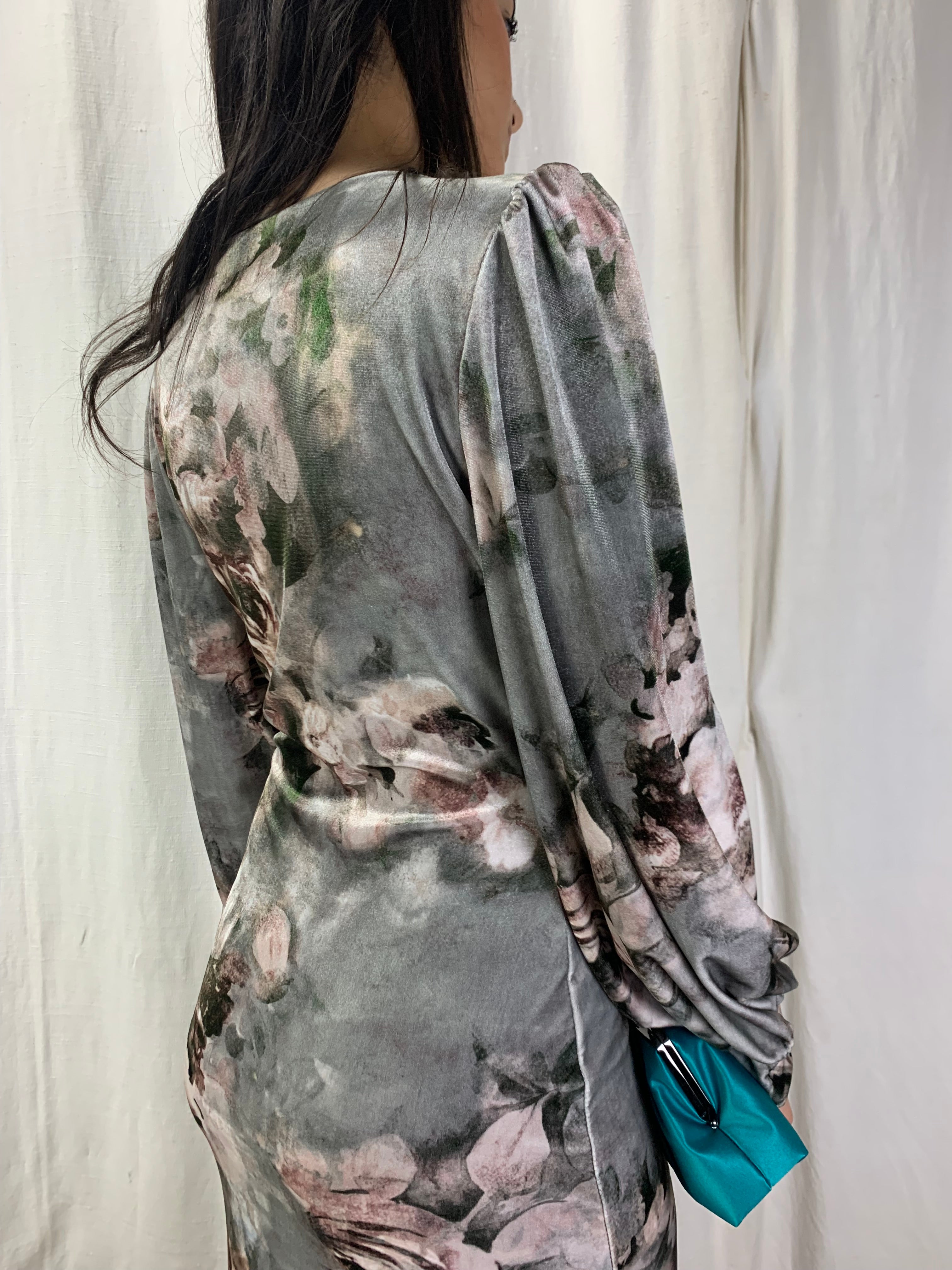 Abito ciniglia perla