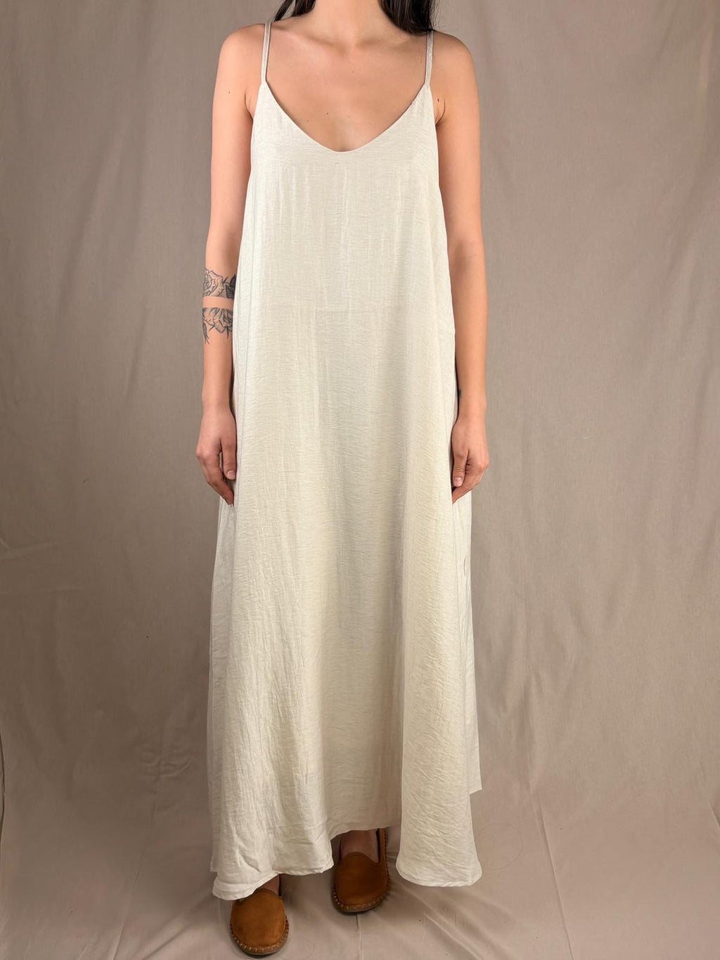 Slip Dress Écru