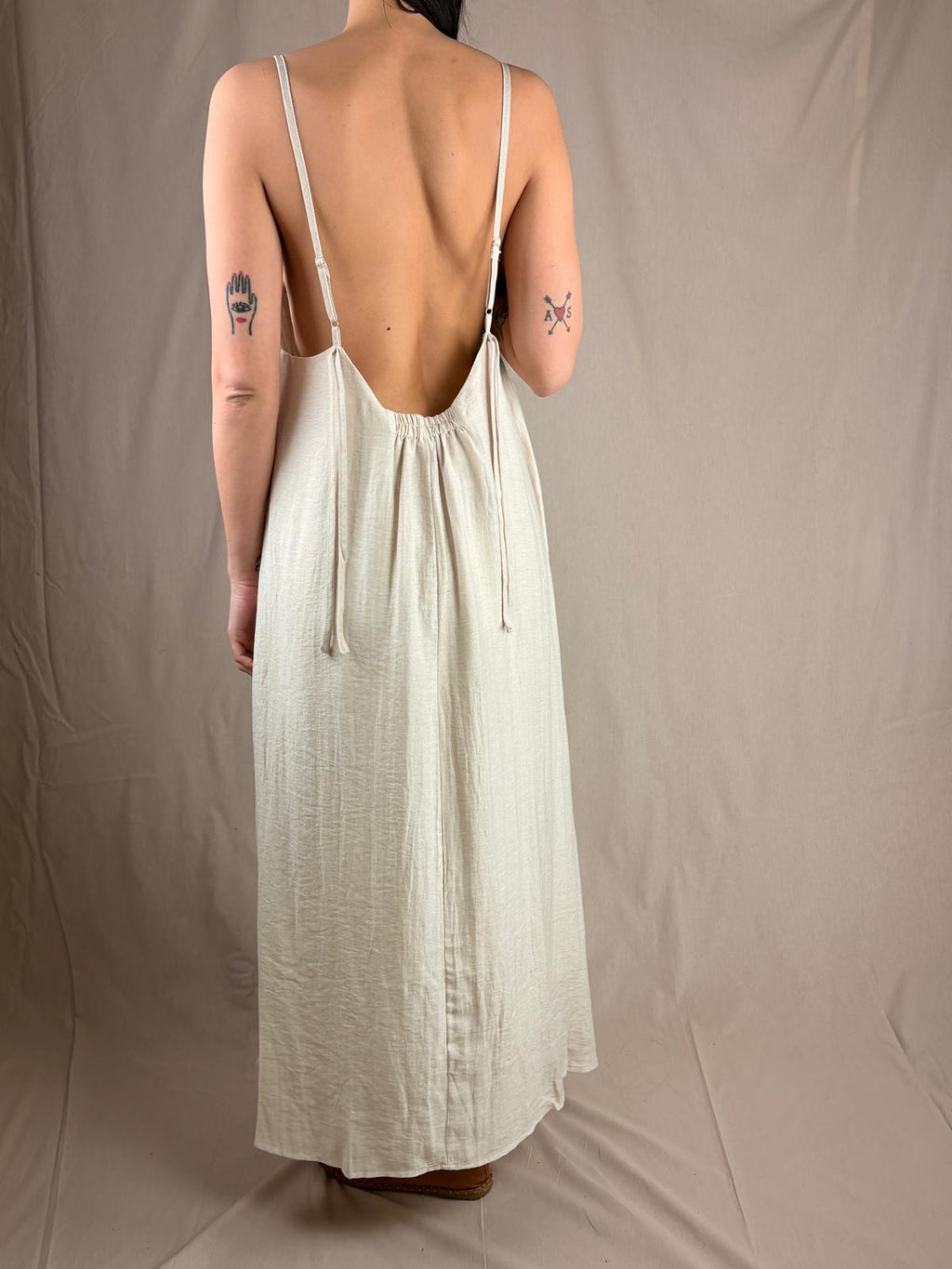 Slip Dress Écru