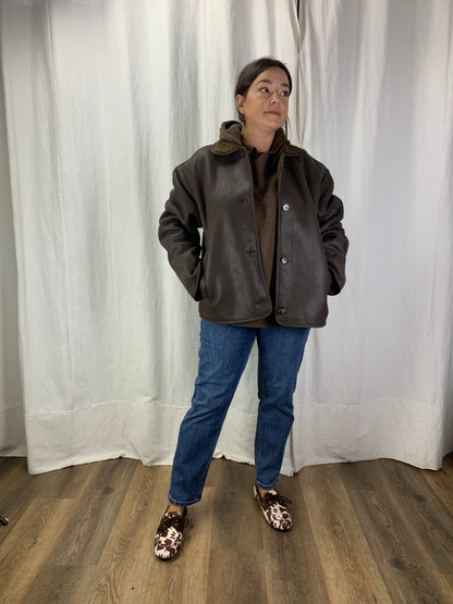 Shearling cioccolato