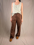 Pantaloni Caffè Bruciato