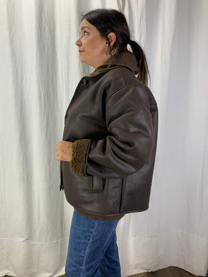 Shearling cioccolato
