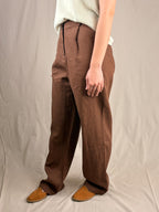 Pantaloni Caffè Bruciato