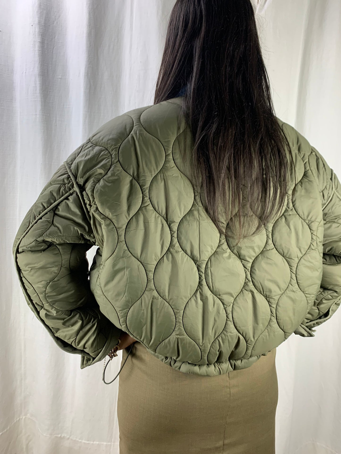 Trapuntato verde militare