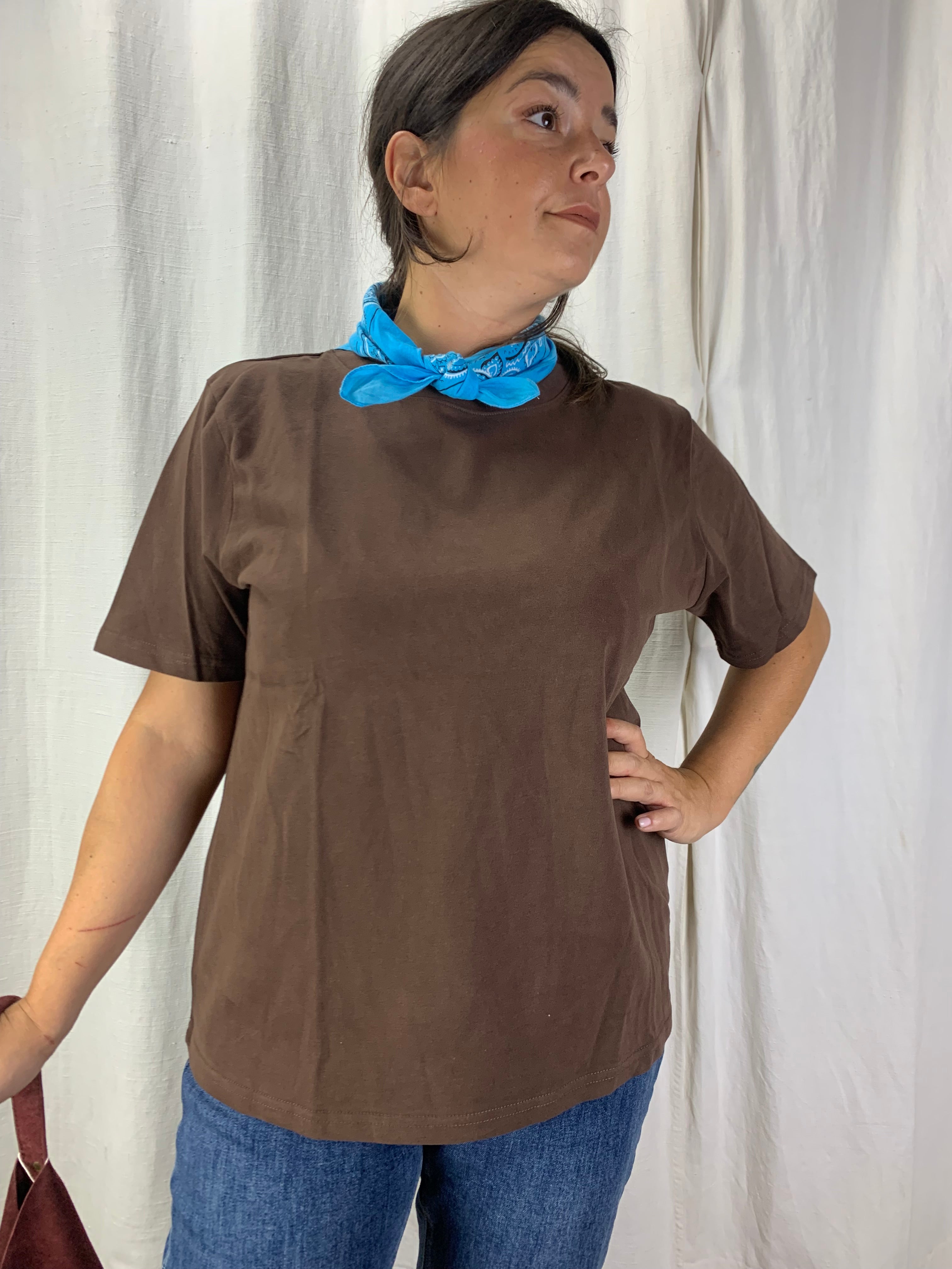 Maglietta manoPesca cioccolato