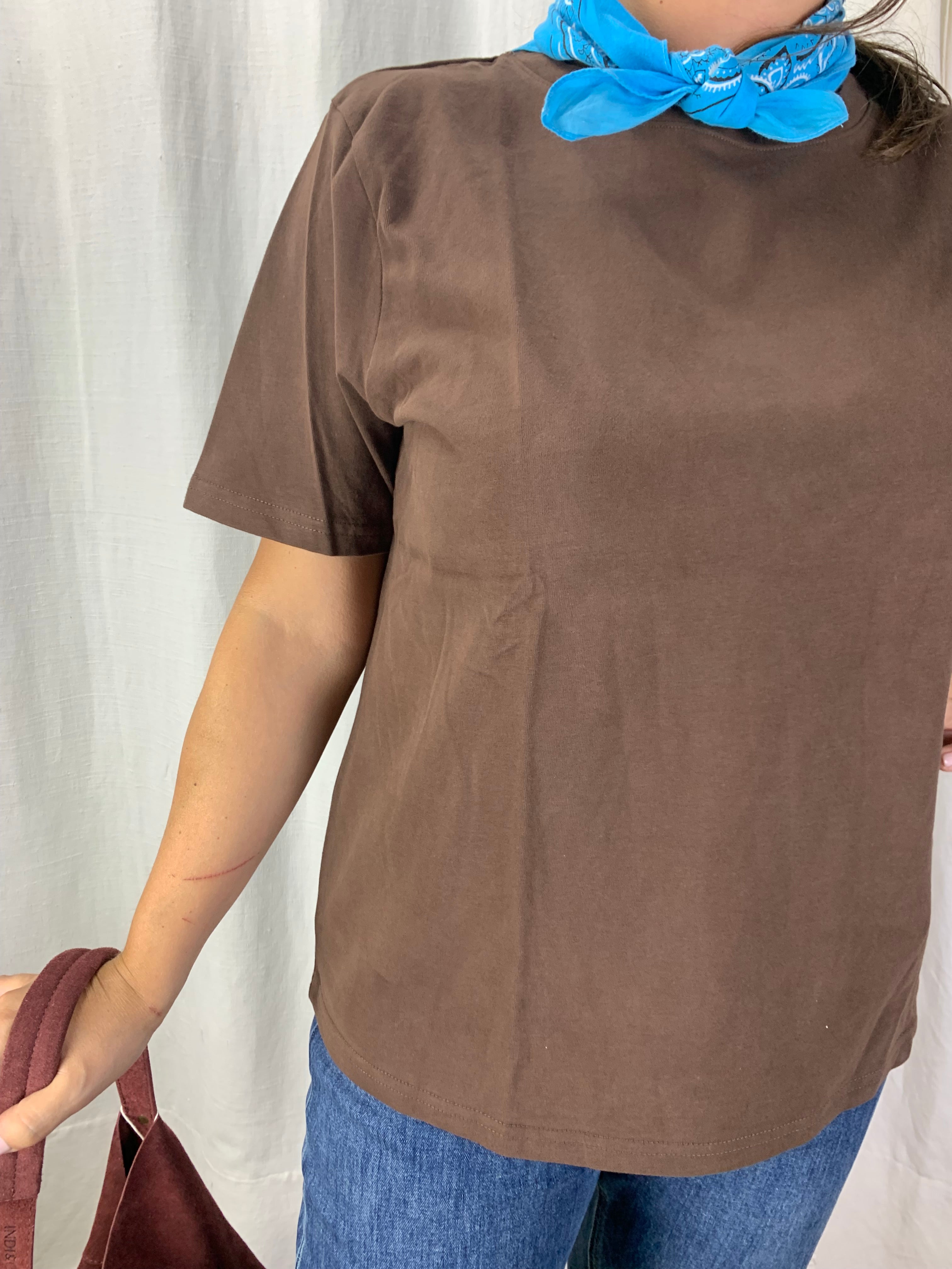 Maglietta manoPesca cioccolato