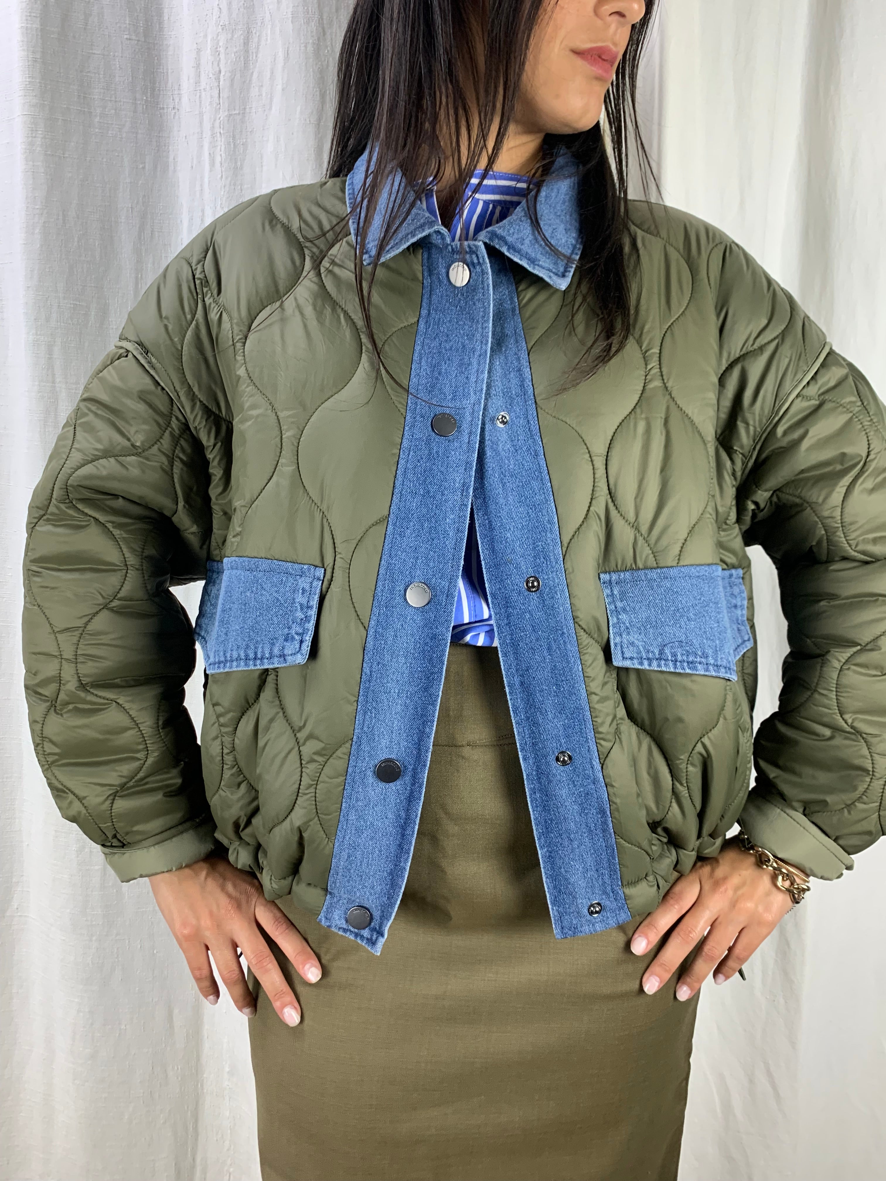 Trapuntato verde militare