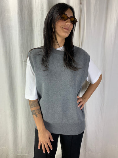 Gilet ZacEfron grigio