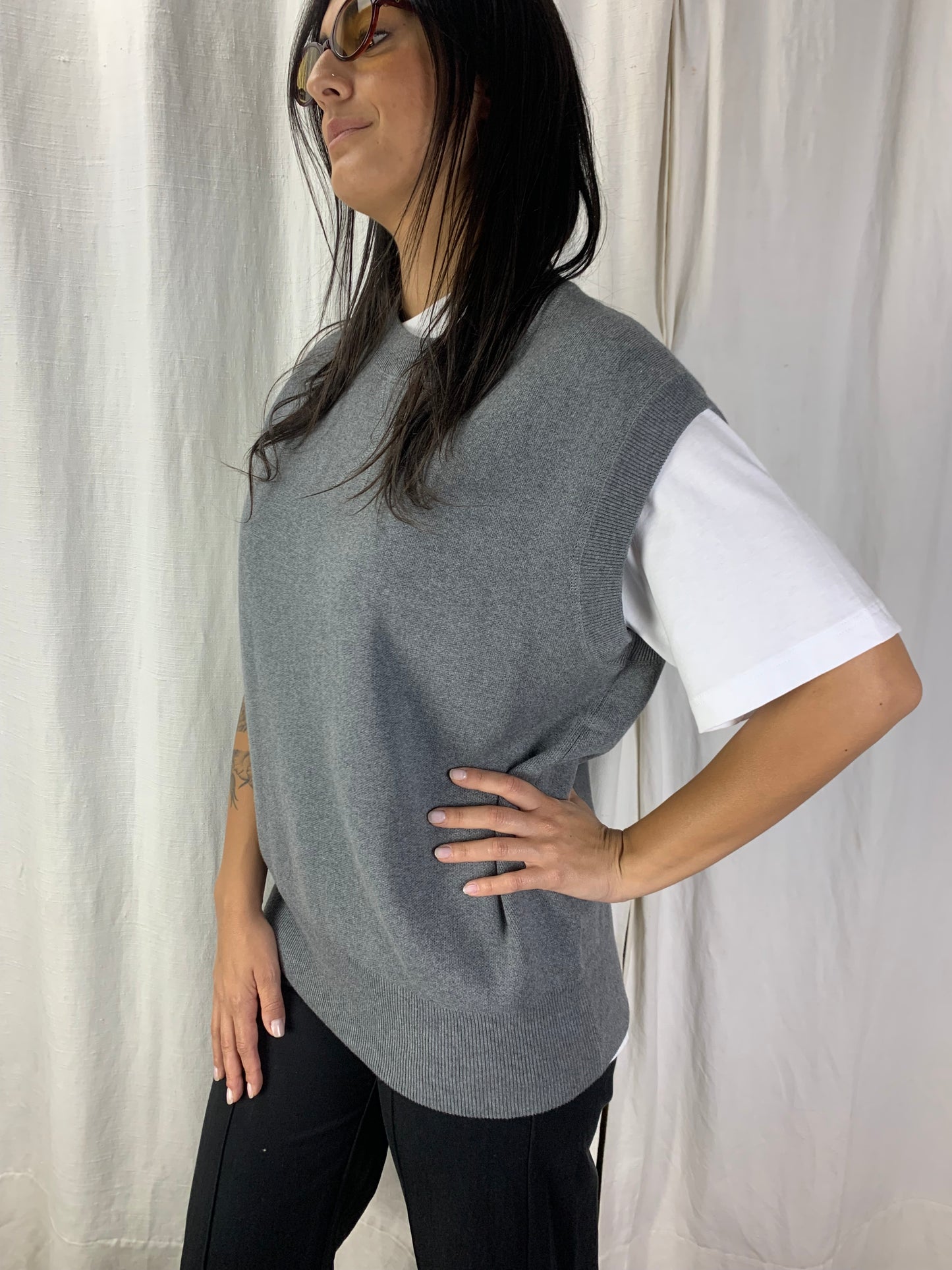 Gilet ZacEfron grigio