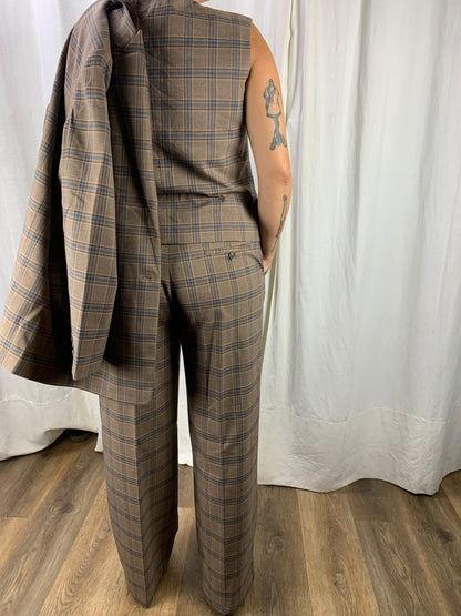 Gilet completo tartan