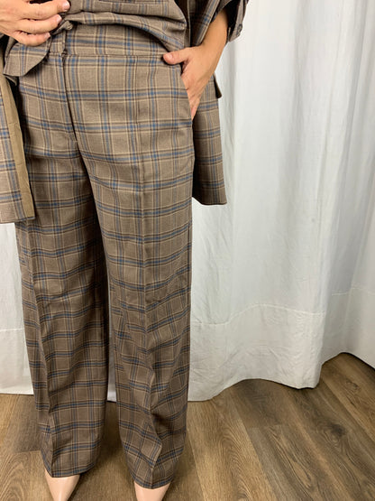 Pantaloni completo tartan
