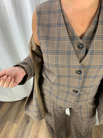 Gilet completo tartan