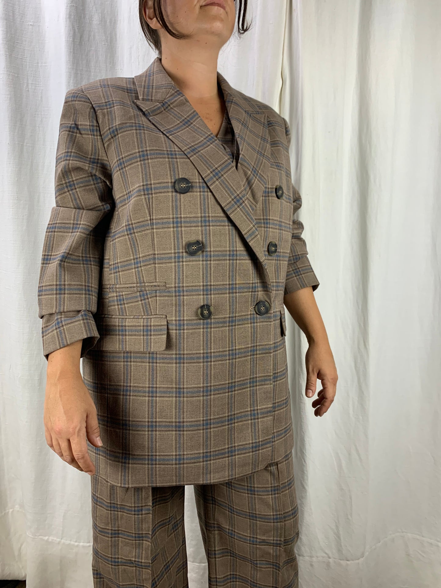 Giacca completo tartan