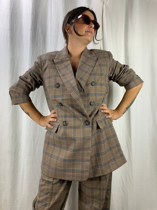 Giacca completo tartan