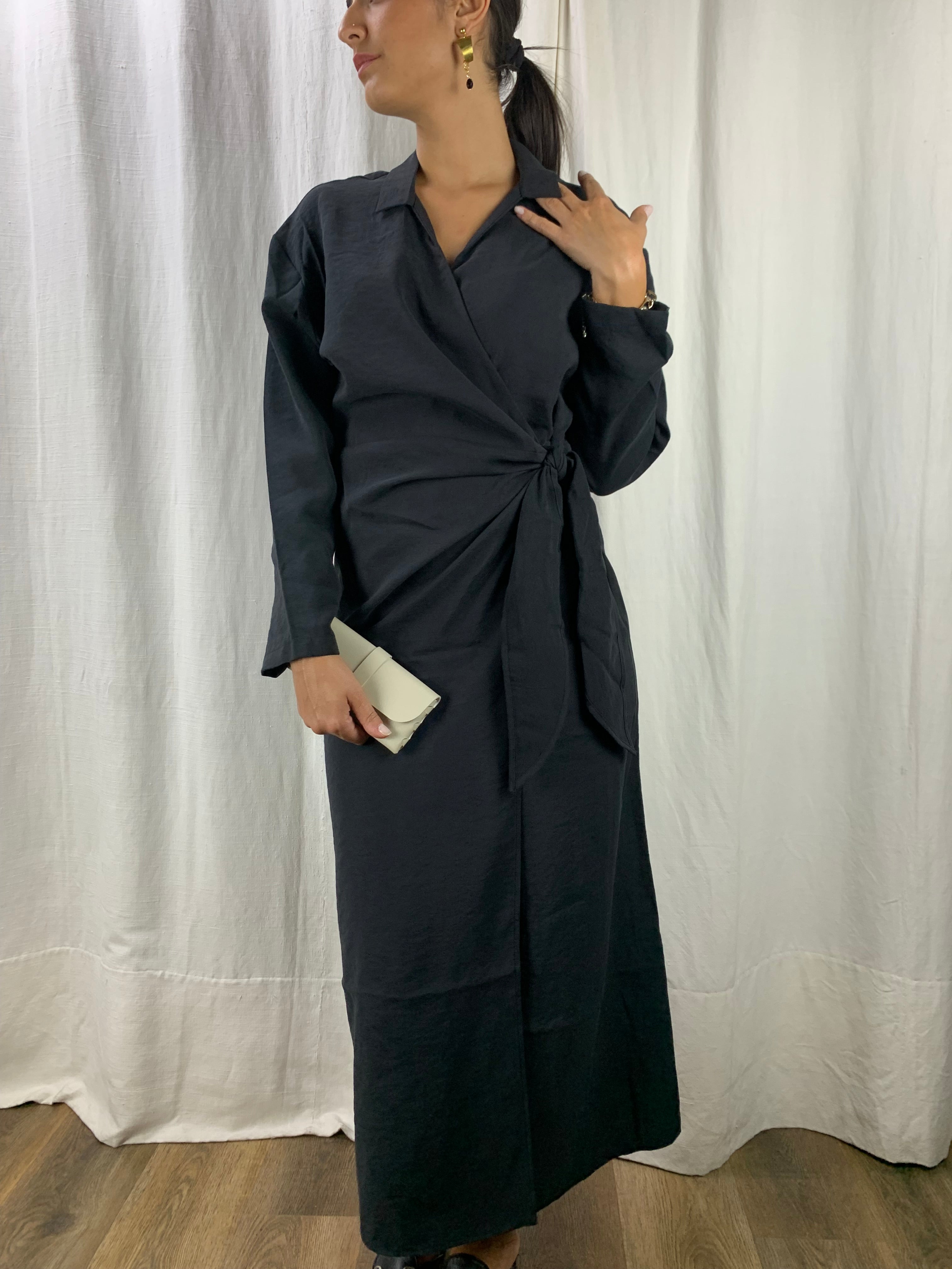 Abito portafoglio nero