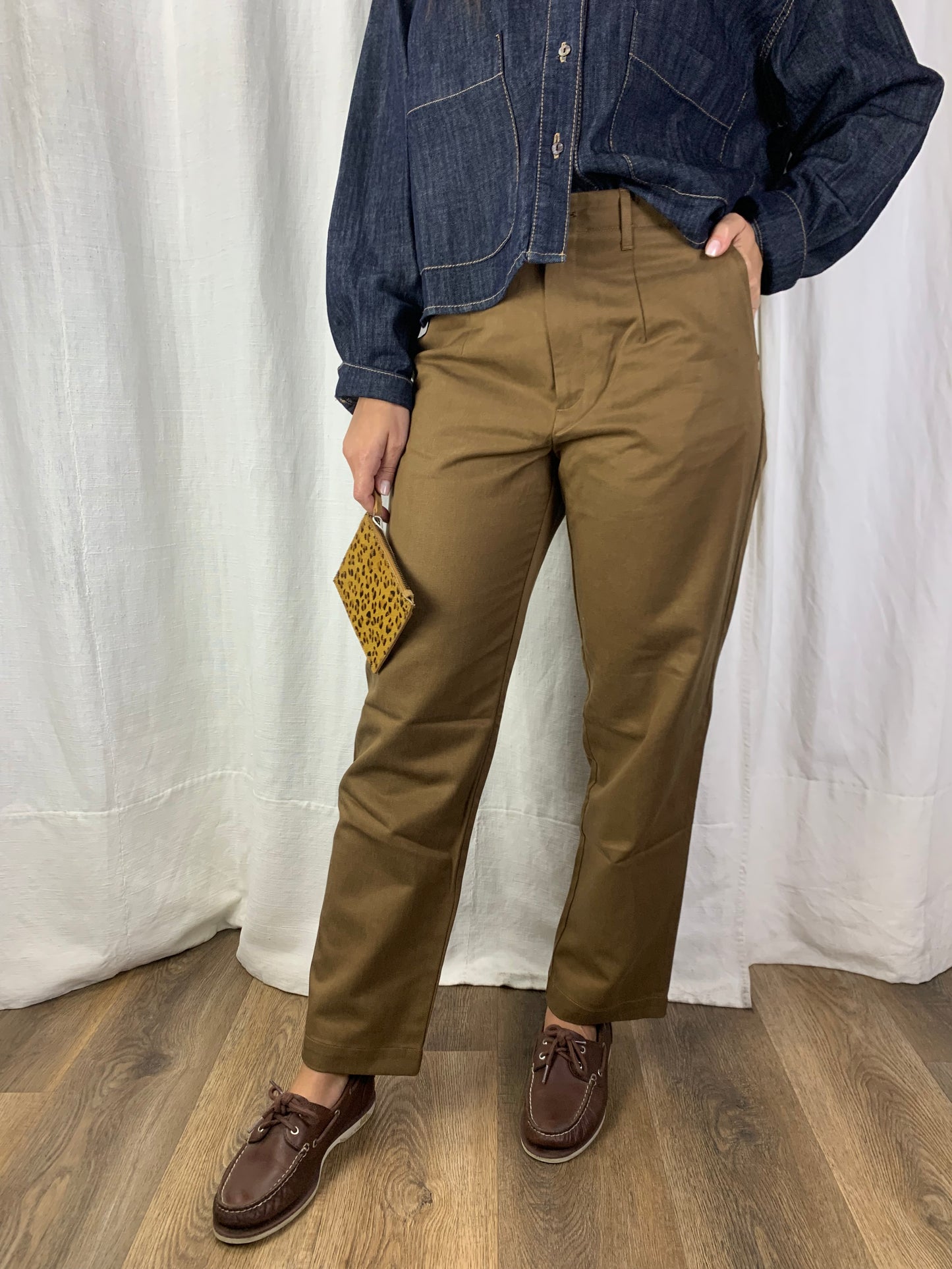 Pantalone Lucas tabacco