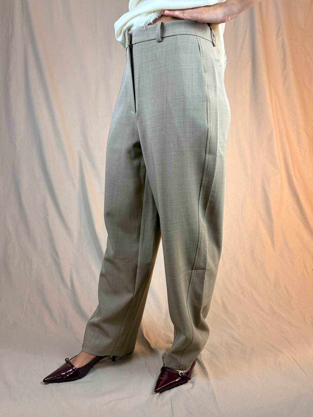 Pantalone Beige
