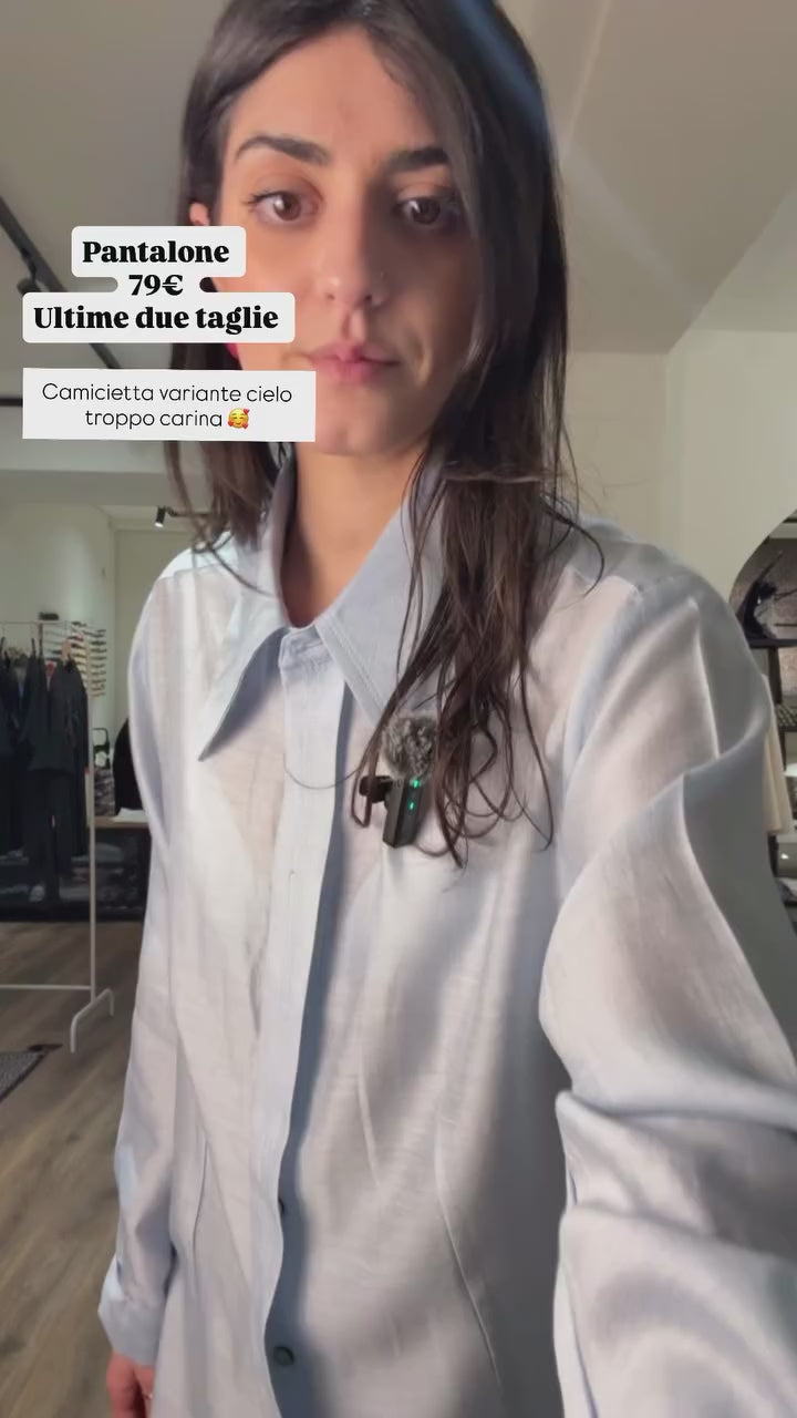 Camicia preziosa Cielo