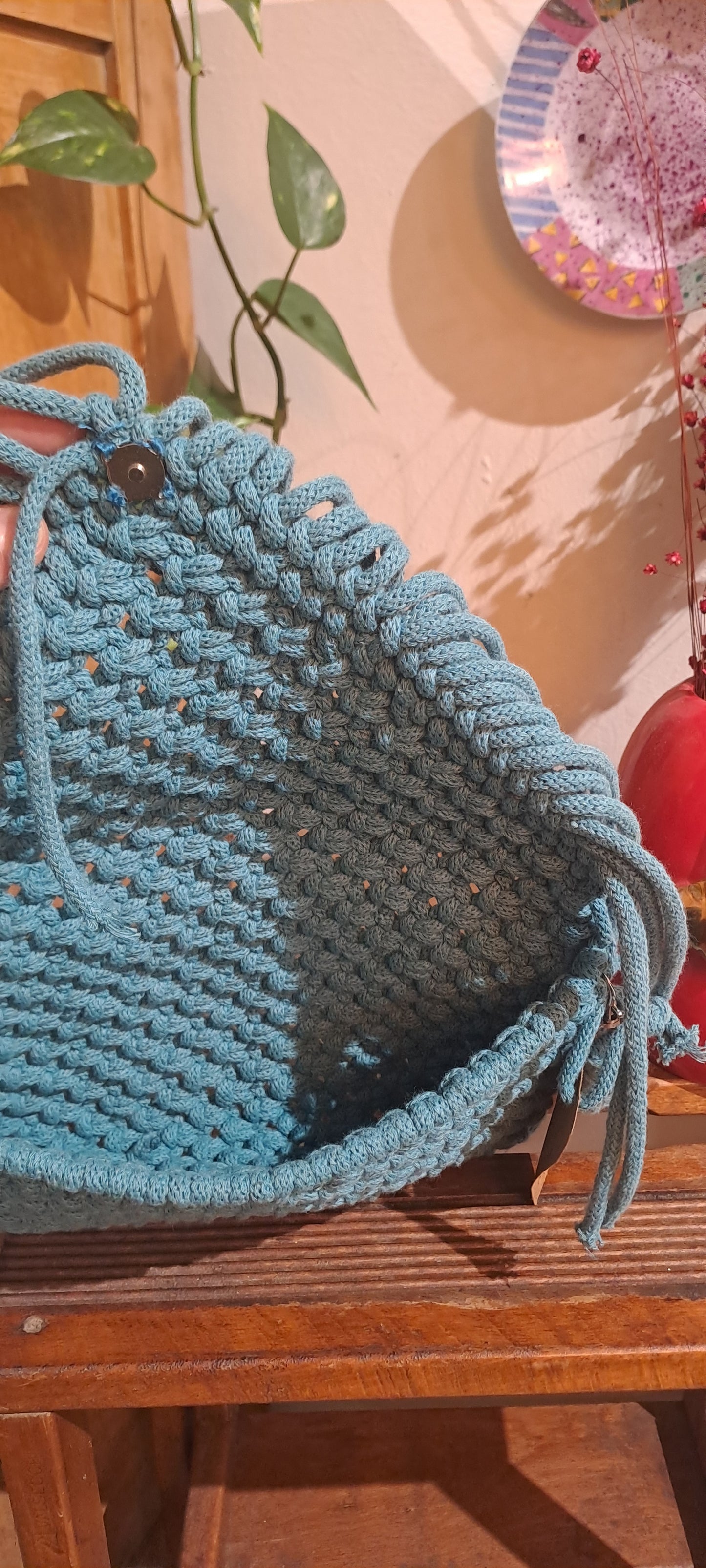 Pochette a bustina macramè