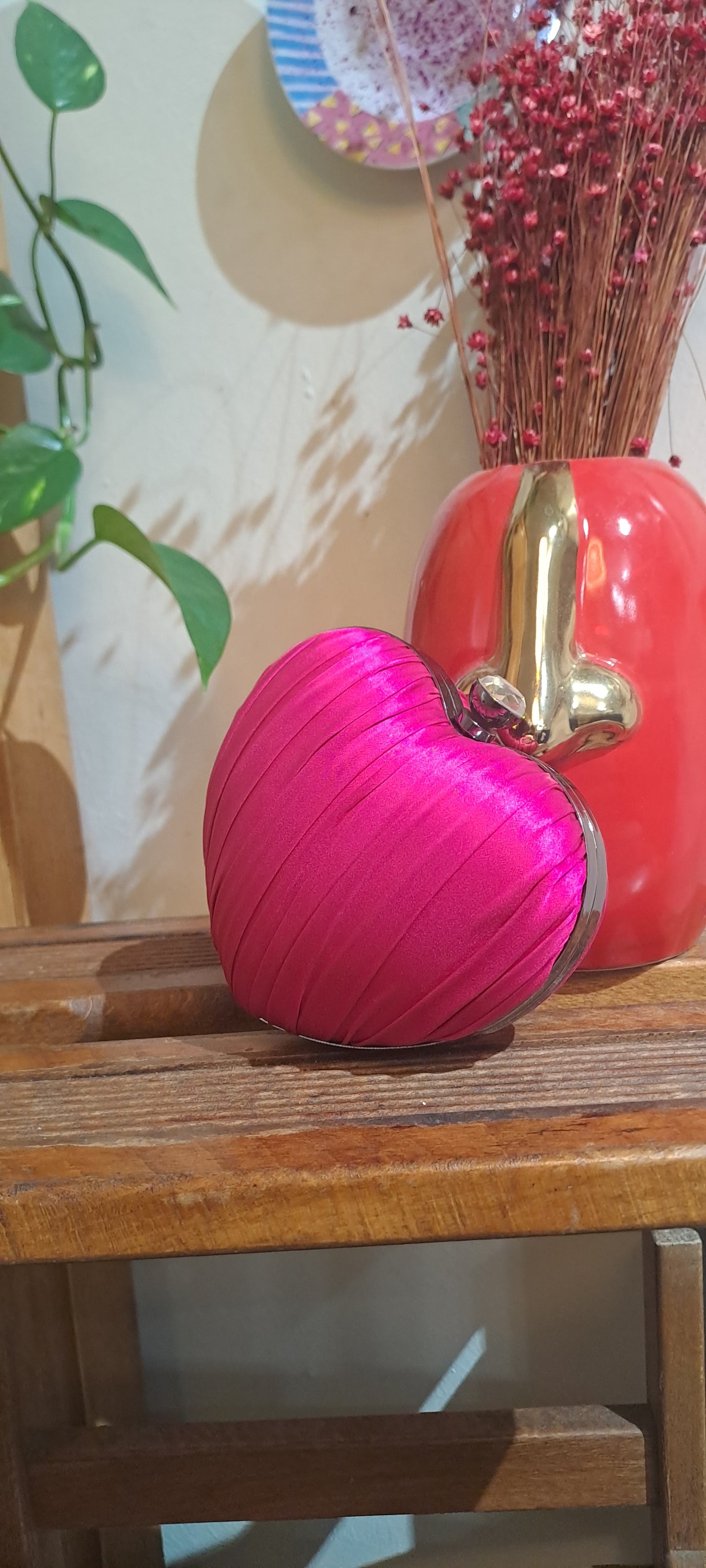Cuore fucsia